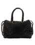 Studded Boston Bag, &pound;595, Handbags, Black, Leather, Back view
